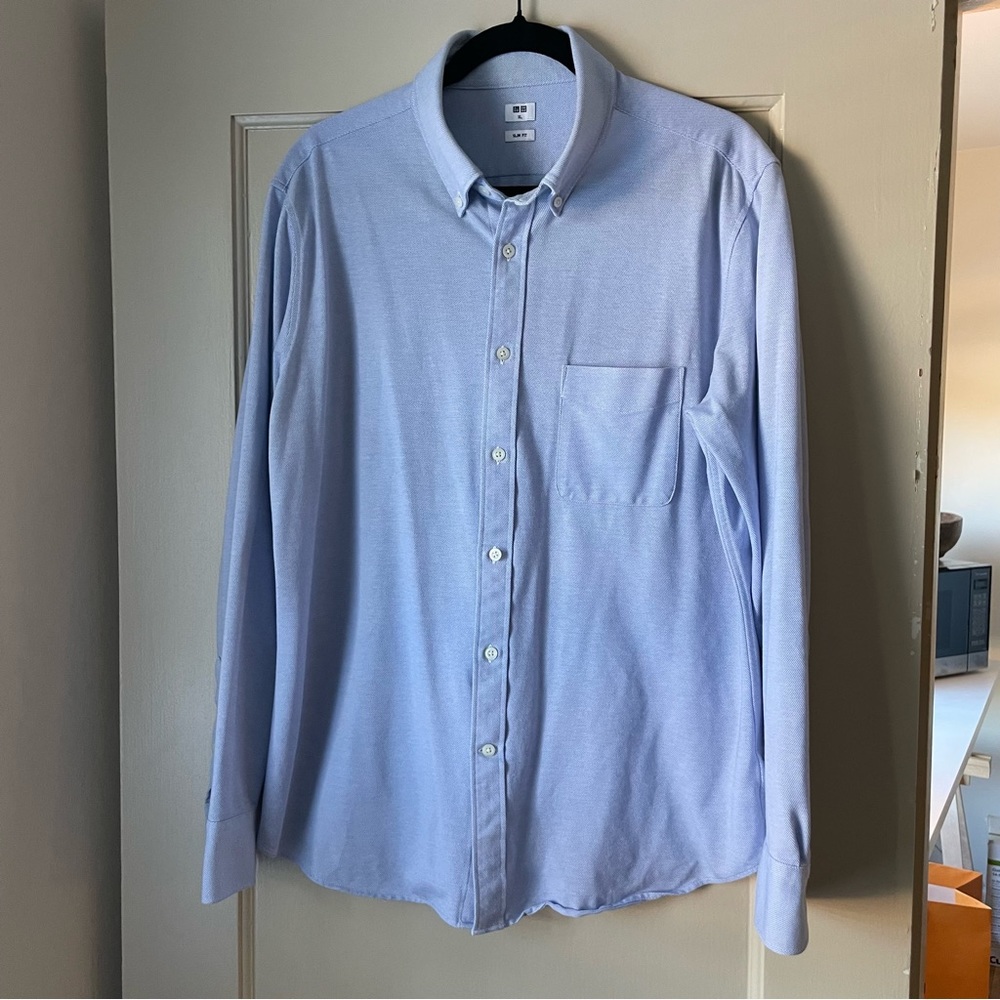 NWOT Easy Care Stretch Uniqlo XL dress shirt